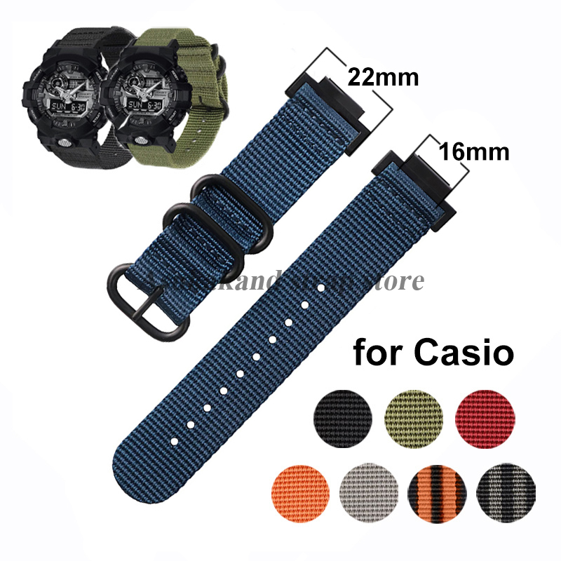 Canvas Strap Watch - Nylon Watch Strap for DW-5600/5610/6900/9052 GW-M5610