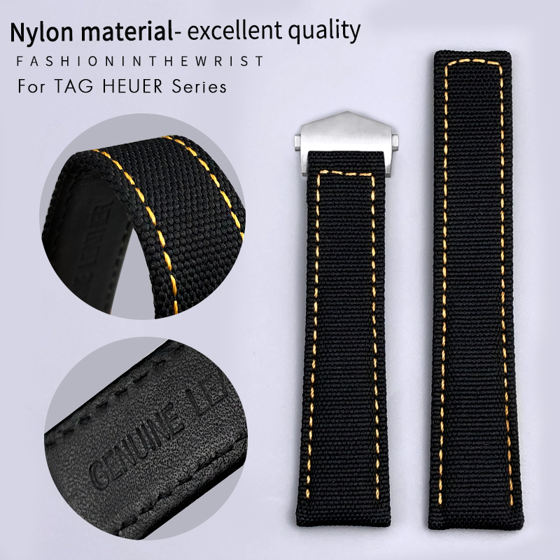 Canvas Strap Watch - 19mm 20mm 21mm 22mm Canvas Nylon
