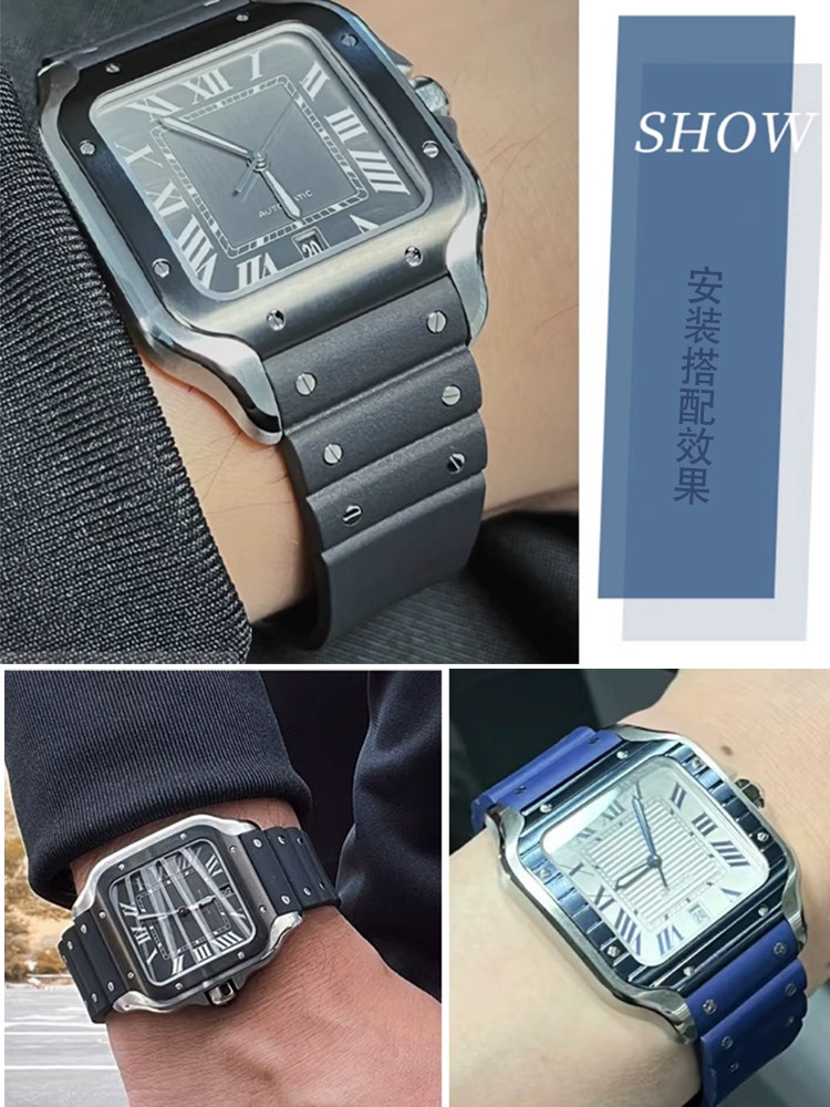 For Cartier Santos Santos Men' - огляд і ціна Cartier Watch Santos