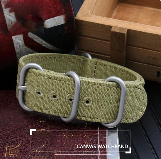 Thickened canvas Watch strap 2 - огляд і ціна Canvas Strap Watch