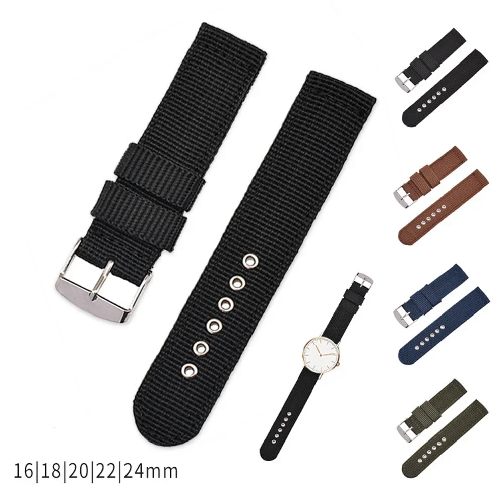 Soft and Comfortable Nylon Str - огляд і ціна Canvas Strap Watch