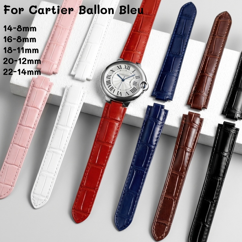 Leather Watch Strap Double Con - огляд і ціна Cartier Watch Tank