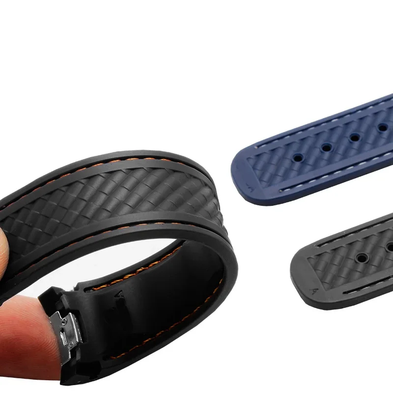 Curved 20mm Rubber Watchband F - огляд і ціна Omega Watch Seamaster