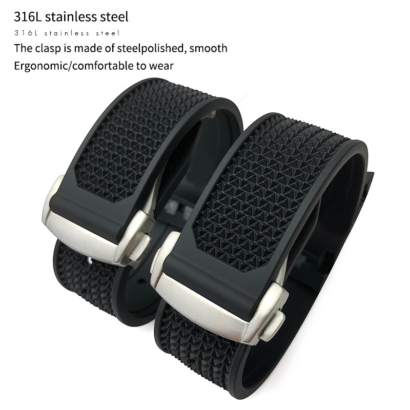 Rubber Watchband For Omega Spe - огляд і ціна Omega Watch Seamaster