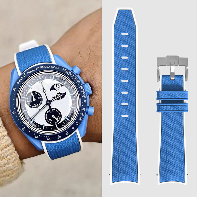 For Omega Swatch 20mm Curve Wa - огляд і ціна Omega Watch Seamaster