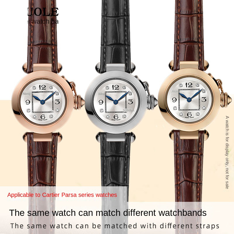 Cow Leather Watch Strap For Ca - огляд і ціна Cartier Watch Tank