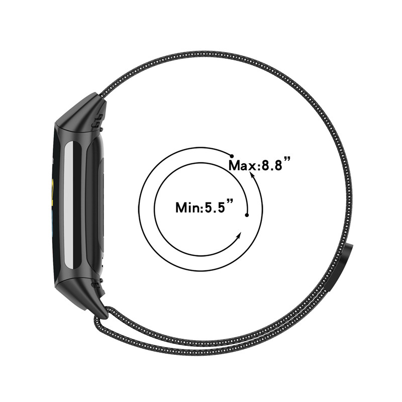 Metal Band For Fitbit Charge 5 - огляд і ціна Mesh Strap Metal