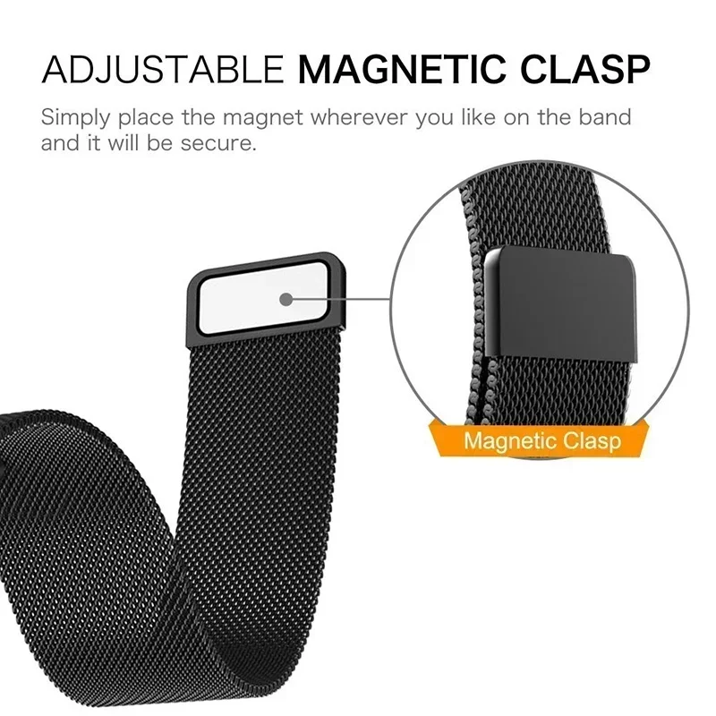 20mm 22mm Milanese Loop For CO - огляд і ціна Milanese Loop Magnetic