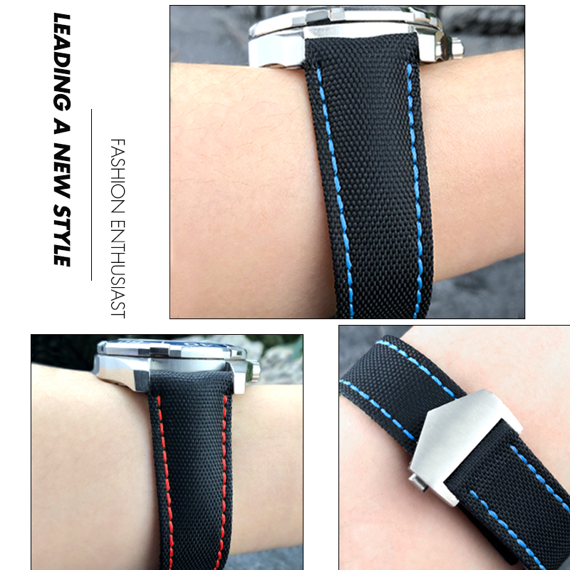 19mm 20mm 21mm 22mm Canvas Nyl - огляд і ціна Canvas Strap Watch