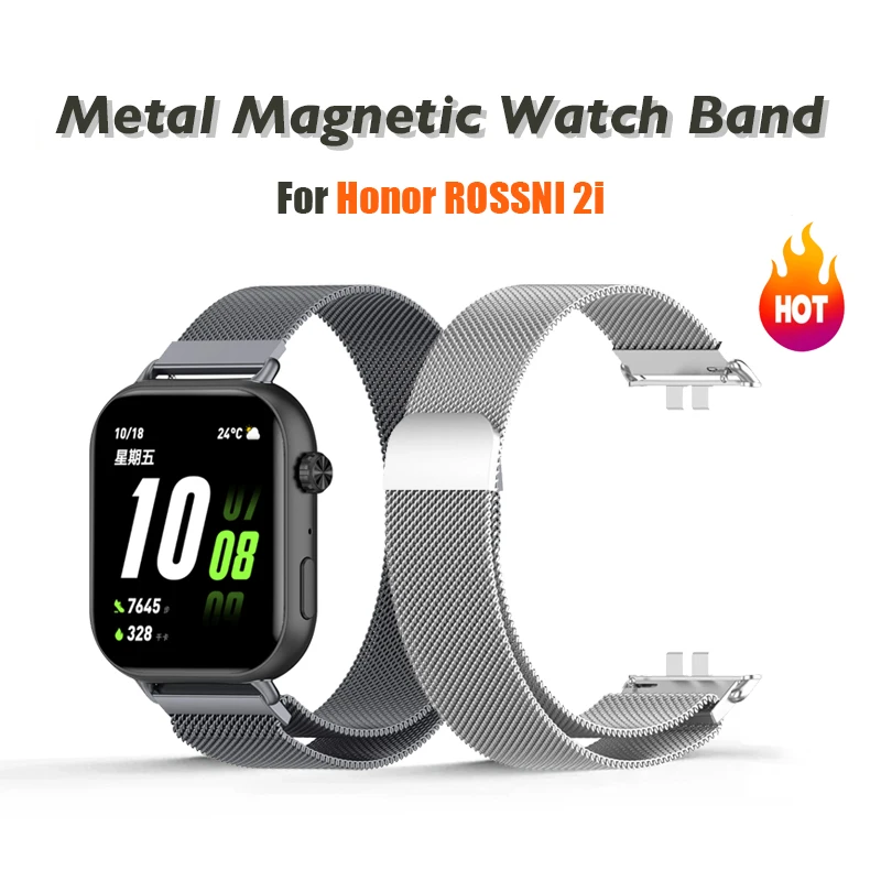 Stainless Steel Metal Magnetic - огляд і ціна Mesh Strap Metal